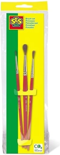 SES Kinderpinsel-Set (3 Stück)