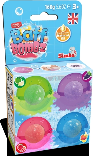 Baff Bombz duftende Badebomben 4 Stück