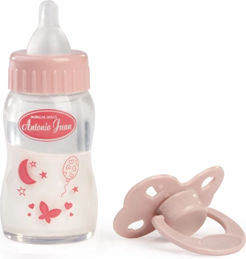 Antonio Juan Set aus Fläschchen und Schnuller für Babypuppen