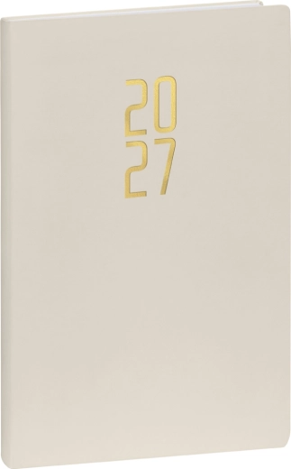 Notique Wochenkalender Ponza 2027 cremefarben 15 × 21 cm