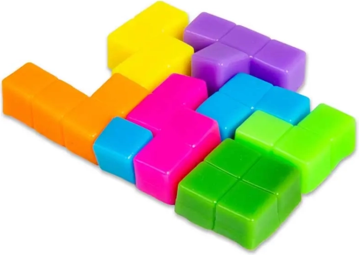 Farbige geometrische Teile