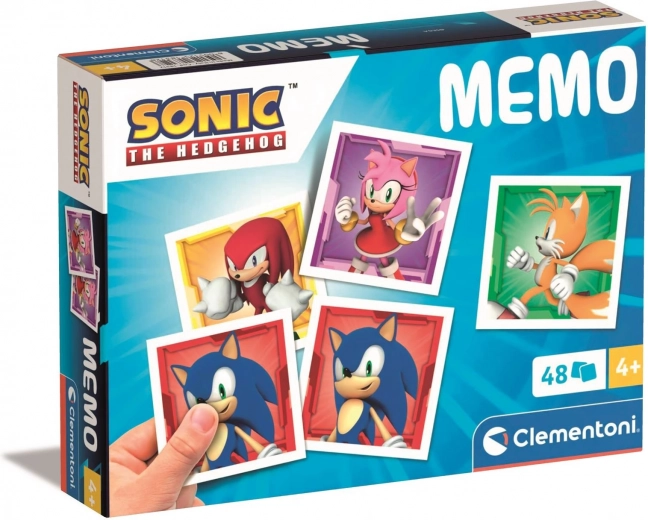 CLEMENTONI Memo-Spiel Sonic