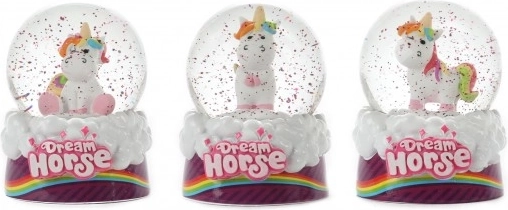 Schneekugel Einhorn
