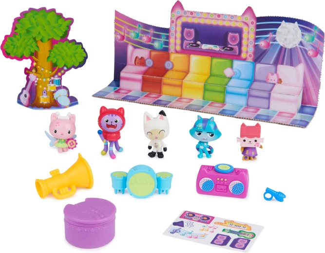 Konzertbereite Musikbühne