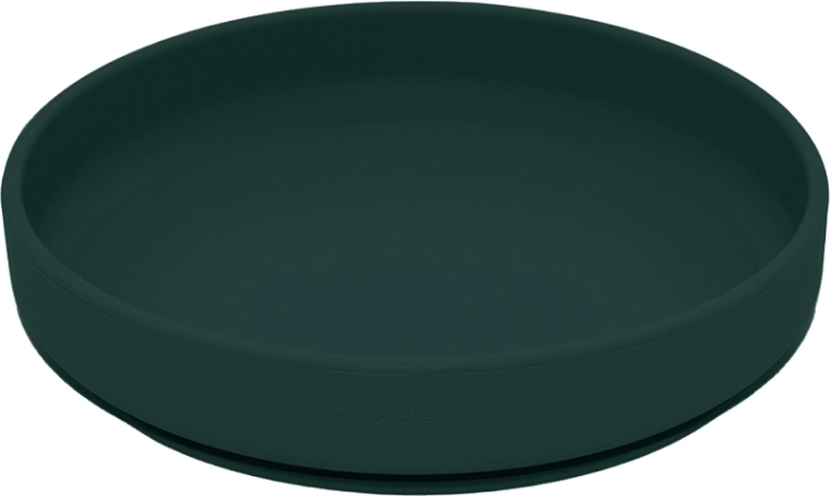 Teller, der an seinem Platz bleibt