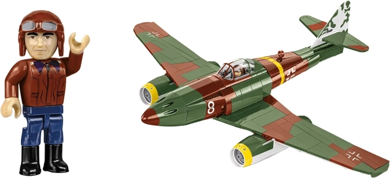Pilotenfigur und realistische Details