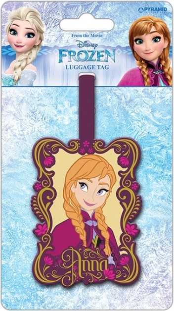 Kofferanhänger mit ANNA-Motiv aus Die Eiskönigin