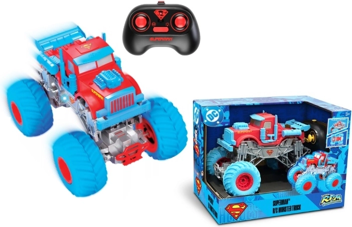 Ferngesteuerter Monstertruck Superman im Maßstab 1:18