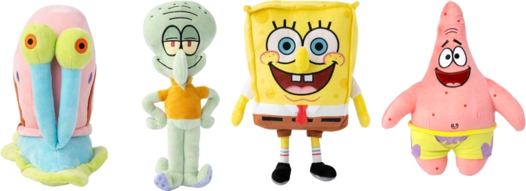 Sammle die ganze Truppe aus SpongeBob