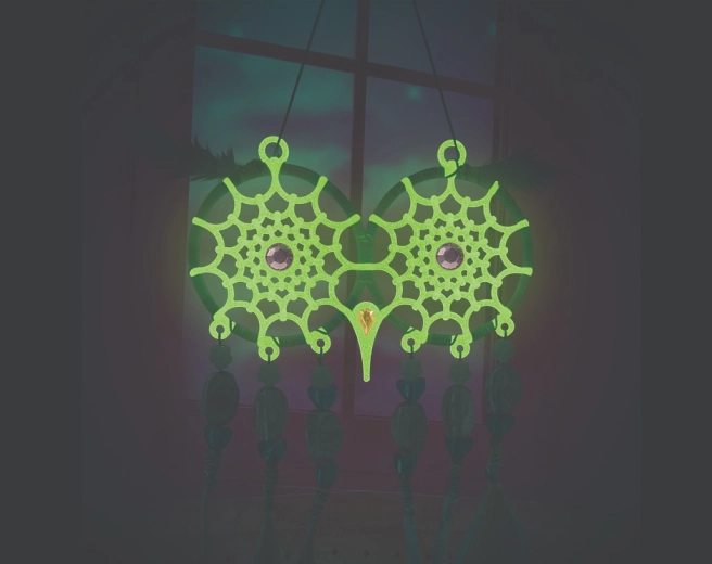 Leuchtet im Dunkeln für eine magische Atmosphäre