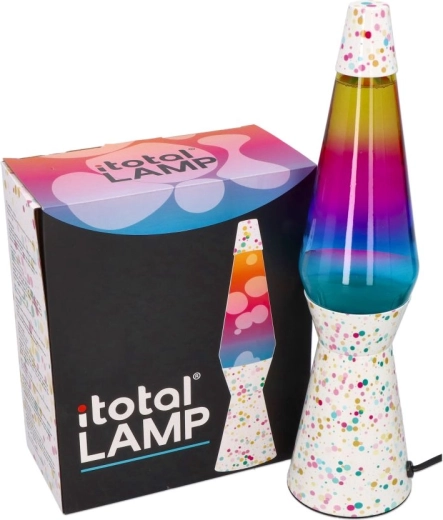 Dekorative Lavalampe mit Blaseneffekt