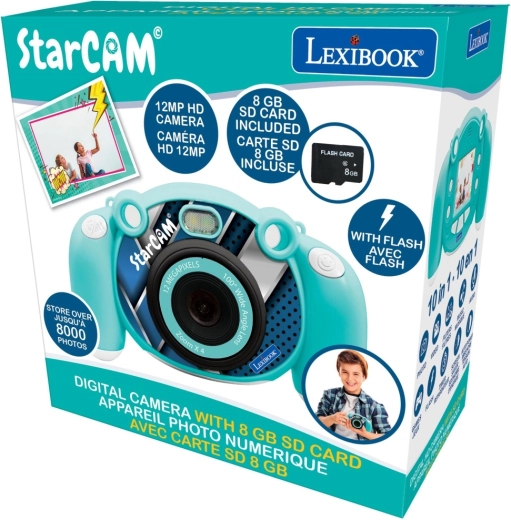Lexibook HD-Kamera und Fotoapparat mit SD-Karte