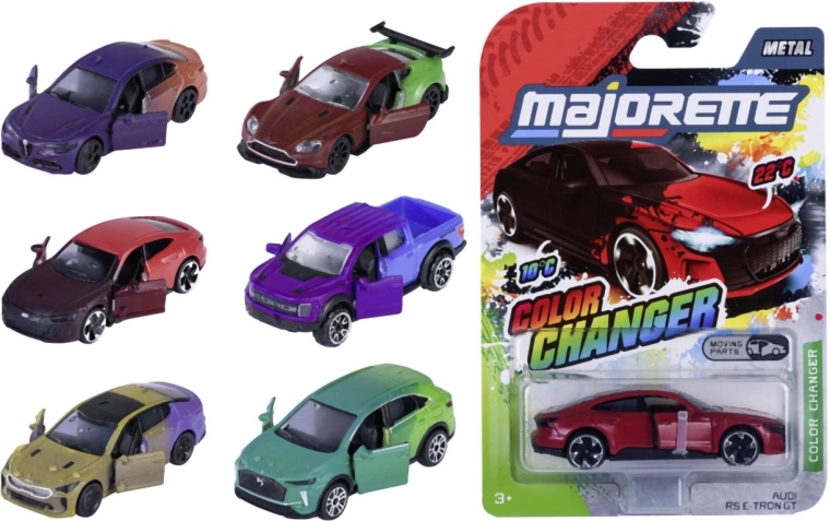 Majorette Premium-Auto mit Farbwechsel - 1 Stück