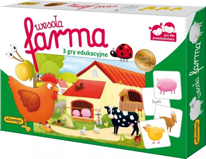 Wesoła Farma - Bildungsspiel für Kinder von Adamigo