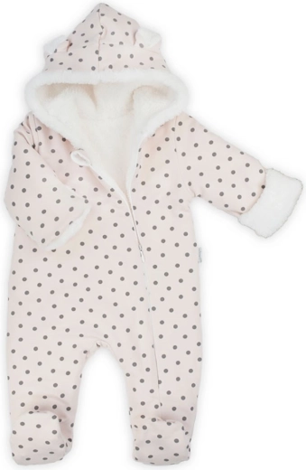 Winter-Babyoverall Nicol Sara mit Kapuze