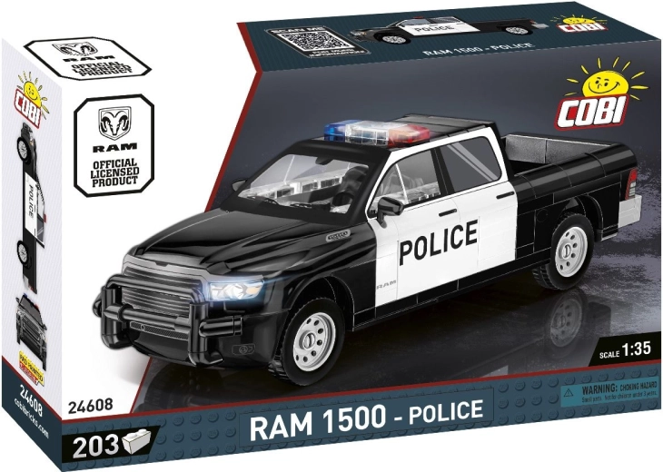 COBI Bausatz RAM 1500 Police 1:35 (203 Teile)