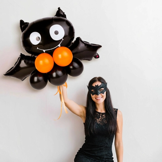 Halloween-Ballondekoration Fledermaus
