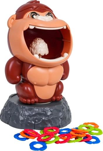 Rotierender Gorilla als bewegliches Ziel