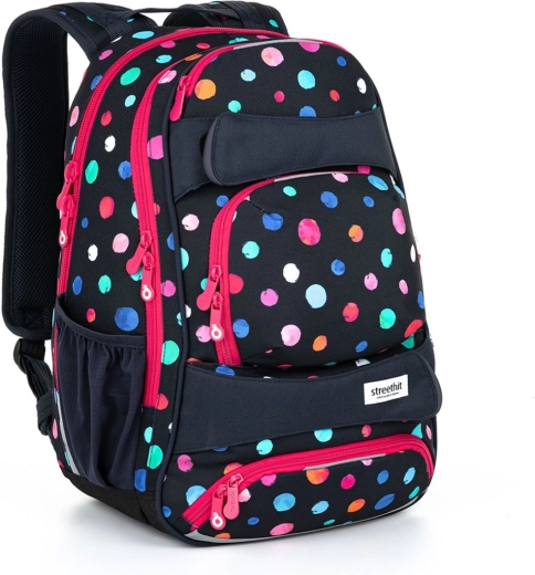 Schulrucksack Topgal Yumi mit Punkten