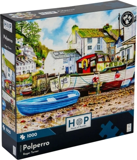 Malerisches Hafenmotiv Polperro