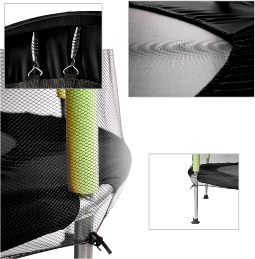 Stabile Konstruktion und gedämpfte Landungen