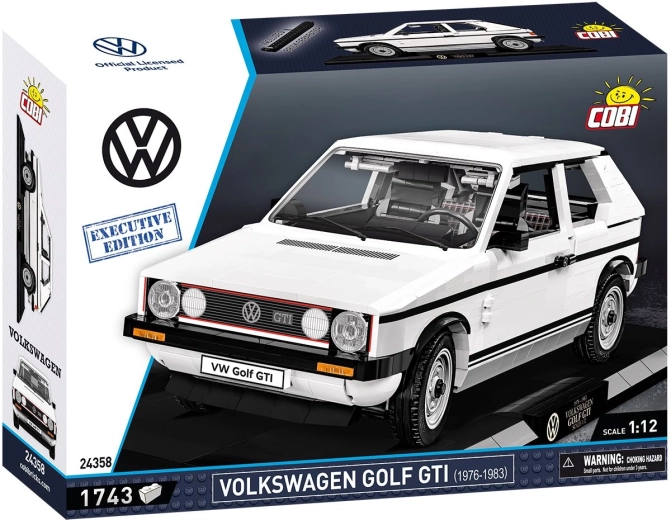 Cobi Volkswagen Golf GTI (1976–1983) Executive Edition Bausatz 1:12