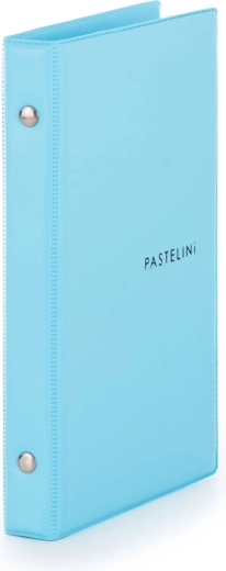 Karis A6 PVC Pastelini Blauer Notizblock