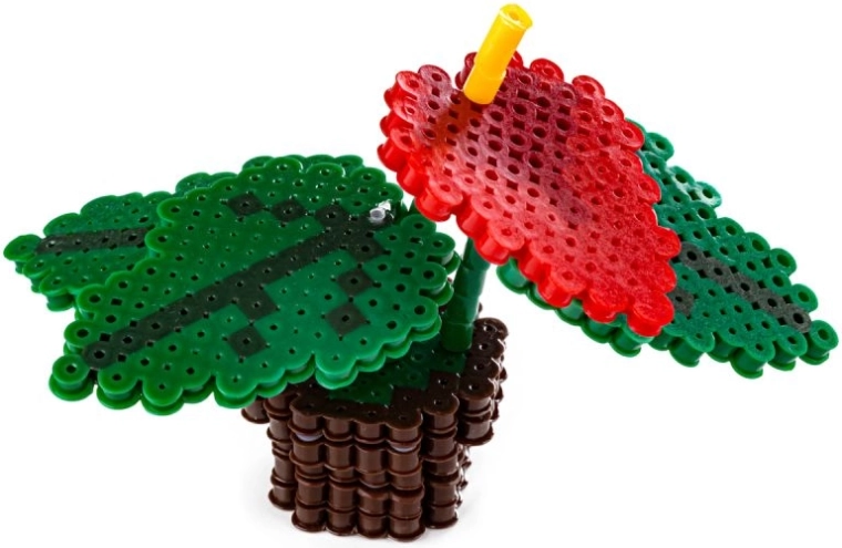 3D-Modell der Anthurie als Dekoration