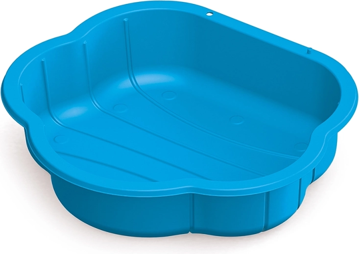 Plastik-Sandkasten Muschel blau