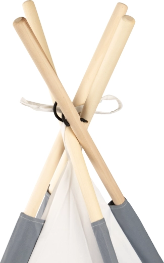 Holzkonstruktion und einfaches Zusammenklappen