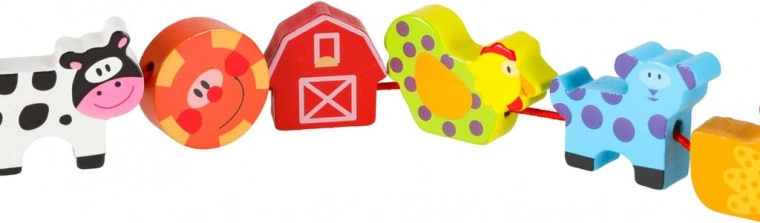 Ein Bauernhof voller Farben und Formen