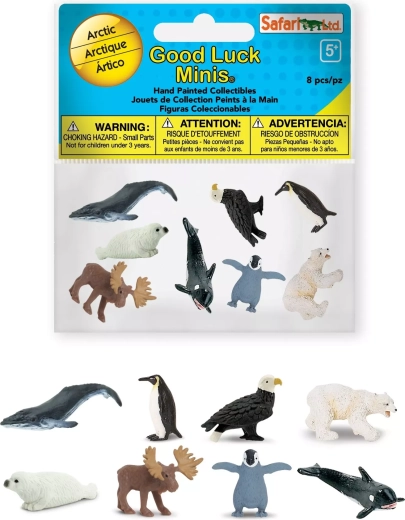 Safari Ltd. Arktis – Good Luck Minis Funpack Mini-Tierfiguren (8 Stk.)