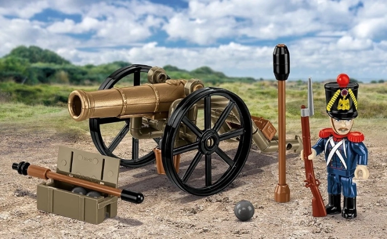 Authentische Gribeauval-Kanone