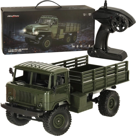 Ferngesteuerter Militärlastwagen Off-Road 4WD 1:16 RTR