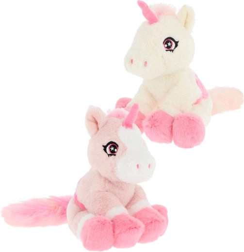 Keeleco Einhorn mit Zöpfen 16 cm – 1 Stück