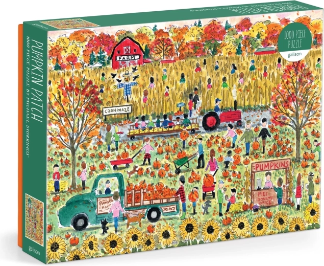 Galison Puzzle Kürbisfeld 1000 Teile