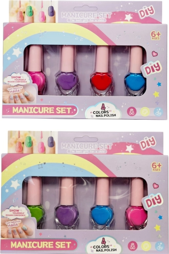 Kinder-Nagellack-Set (4 Stück)