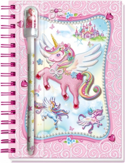 Pecoware Spiralnotizbuch Einhorn