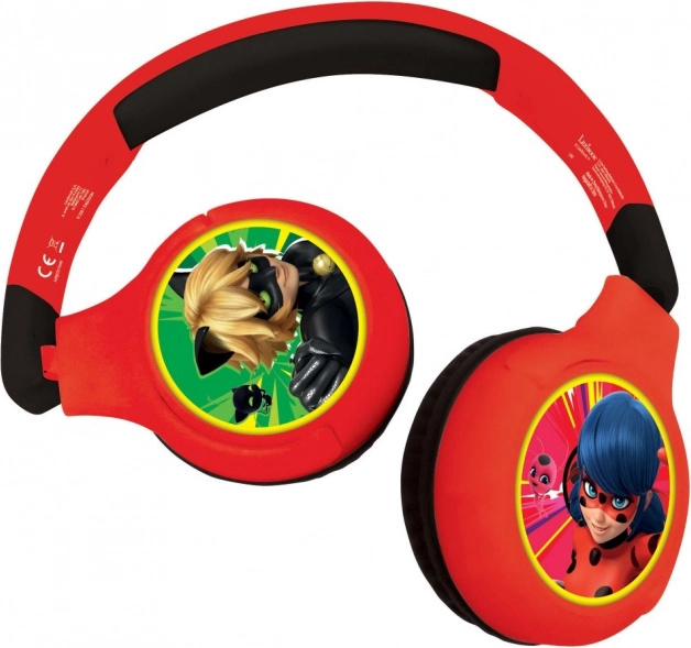 Faltbare Kopfhörer Miraculous Marienkäfer Bluetooth