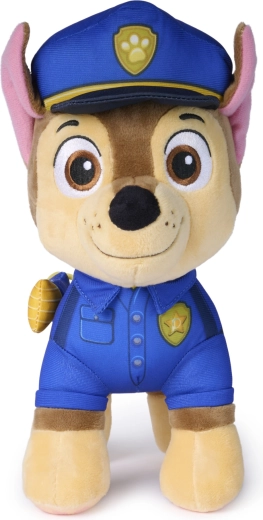 Weicher Plüsch und gestickte Details