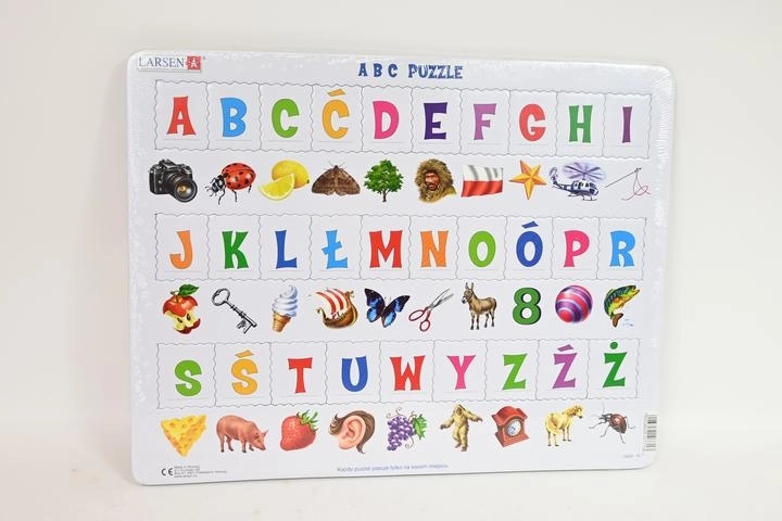 Larsen Maxi-Puzzle Alphabet (Polnisch)
