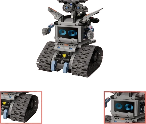 Fernsteuerung und sanfte Bewegung auf Ketten