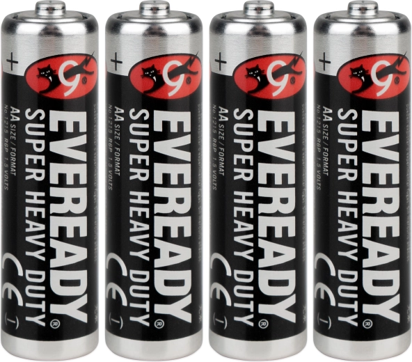 Energizer Eveready Super Heavy Duty AA (R6) 4 Stk.