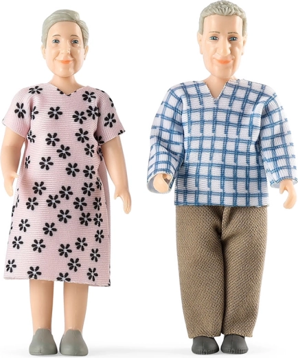 Figuren-Set für das Lundby-Puppenhaus – Oma und Opa Charlie