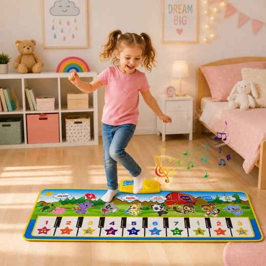 Spielen mit Händen und Füßen