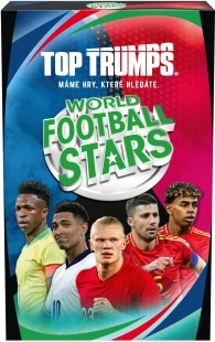 Top Trumps World Football Stars – Kartenspiel auf Tschechisch