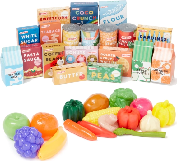 Realistische Lebensmittel für glaubwürdiges Spiel