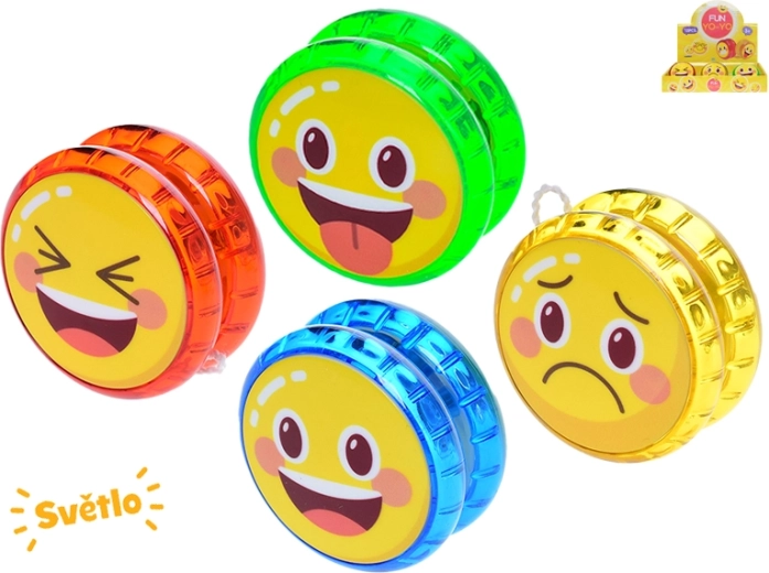Leuchtendes Jo-Jo Smiley für Kinder