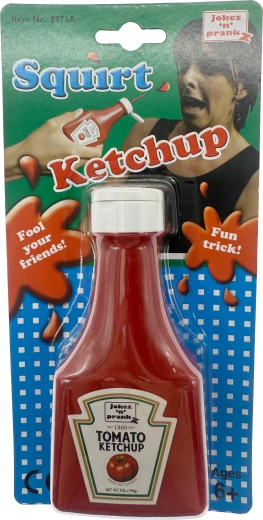 Spritz-Ketchup in der Flasche