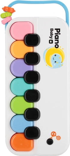 Bunte Tasten, die zum Spielen einladen